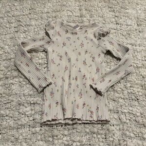 Zara Ruffle Floral Long Sleeve